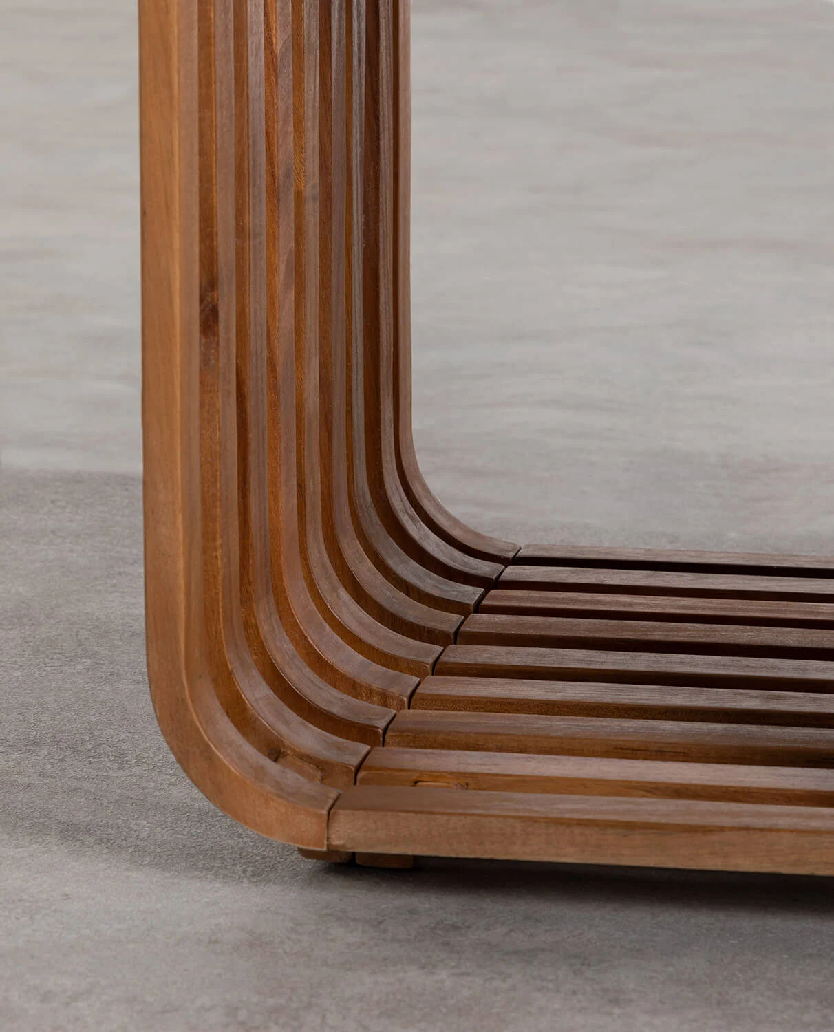 Acacia Wood Side Table (45x45 cm)