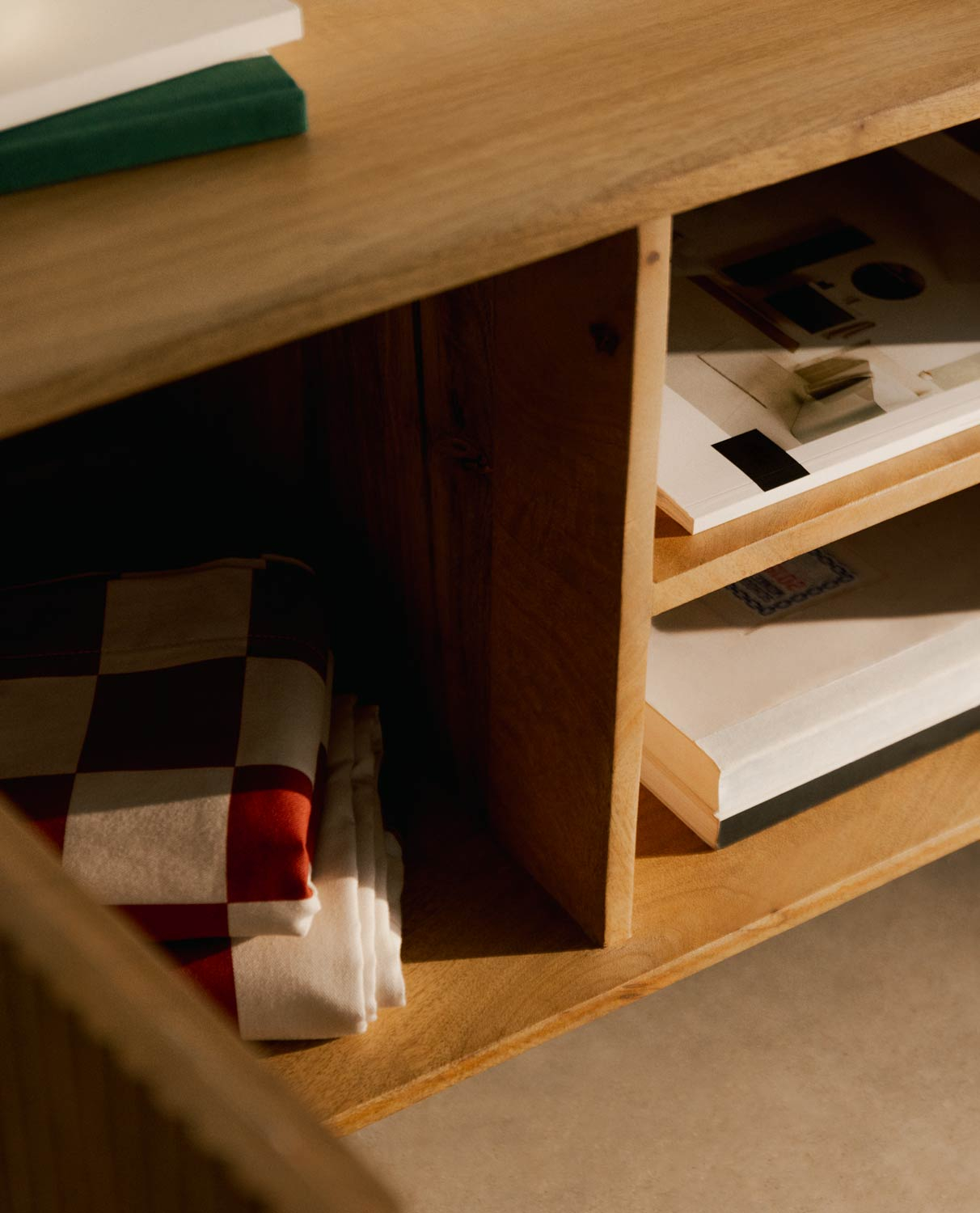 Mango Wood 2 Door TV Cabinet Viena