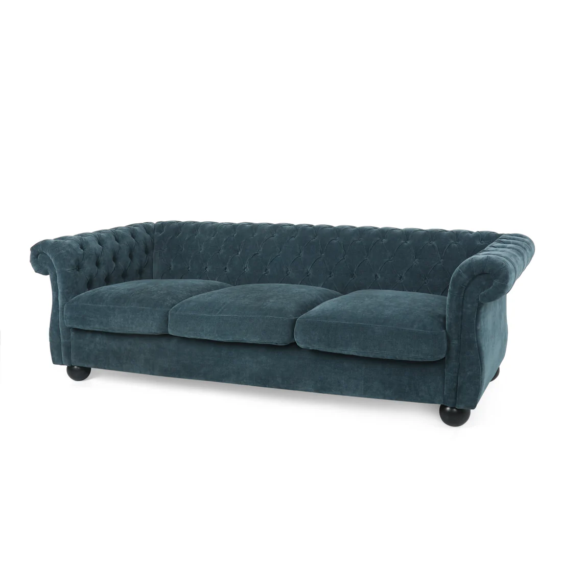 Chesterfield Fabric 3 seater Sofa