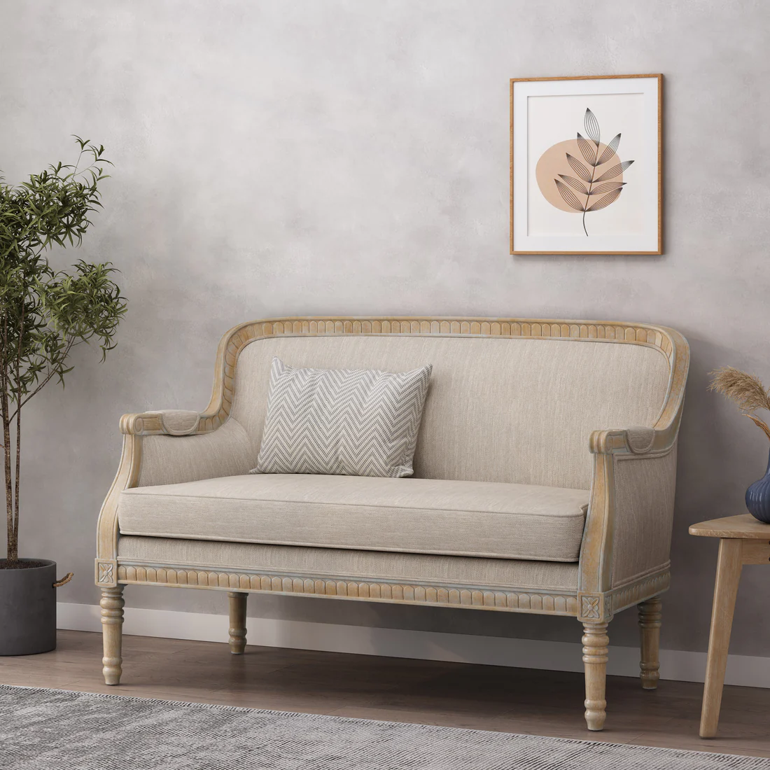 Elegant Two-Seater Sofa
