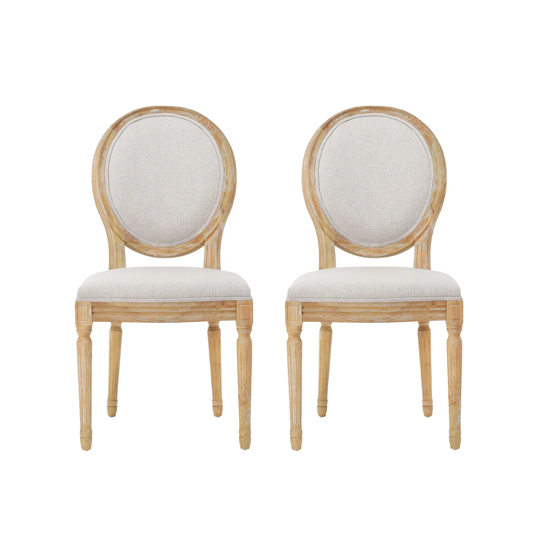 Pair of Elegant Dining Chairs ( Set Of Two)