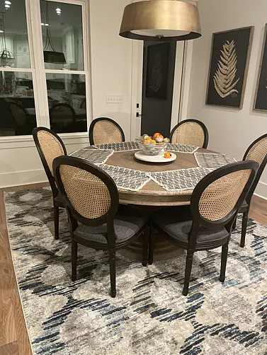 Set of Two Elegant Dining Chairs