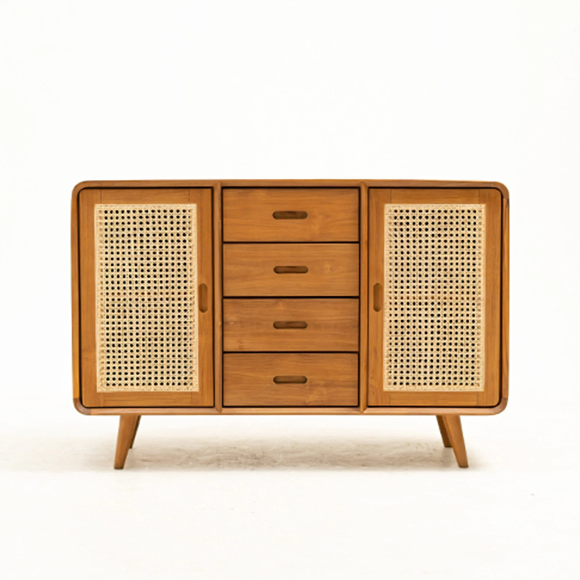 Vintage Wooden Sideboard in Teak Wood
