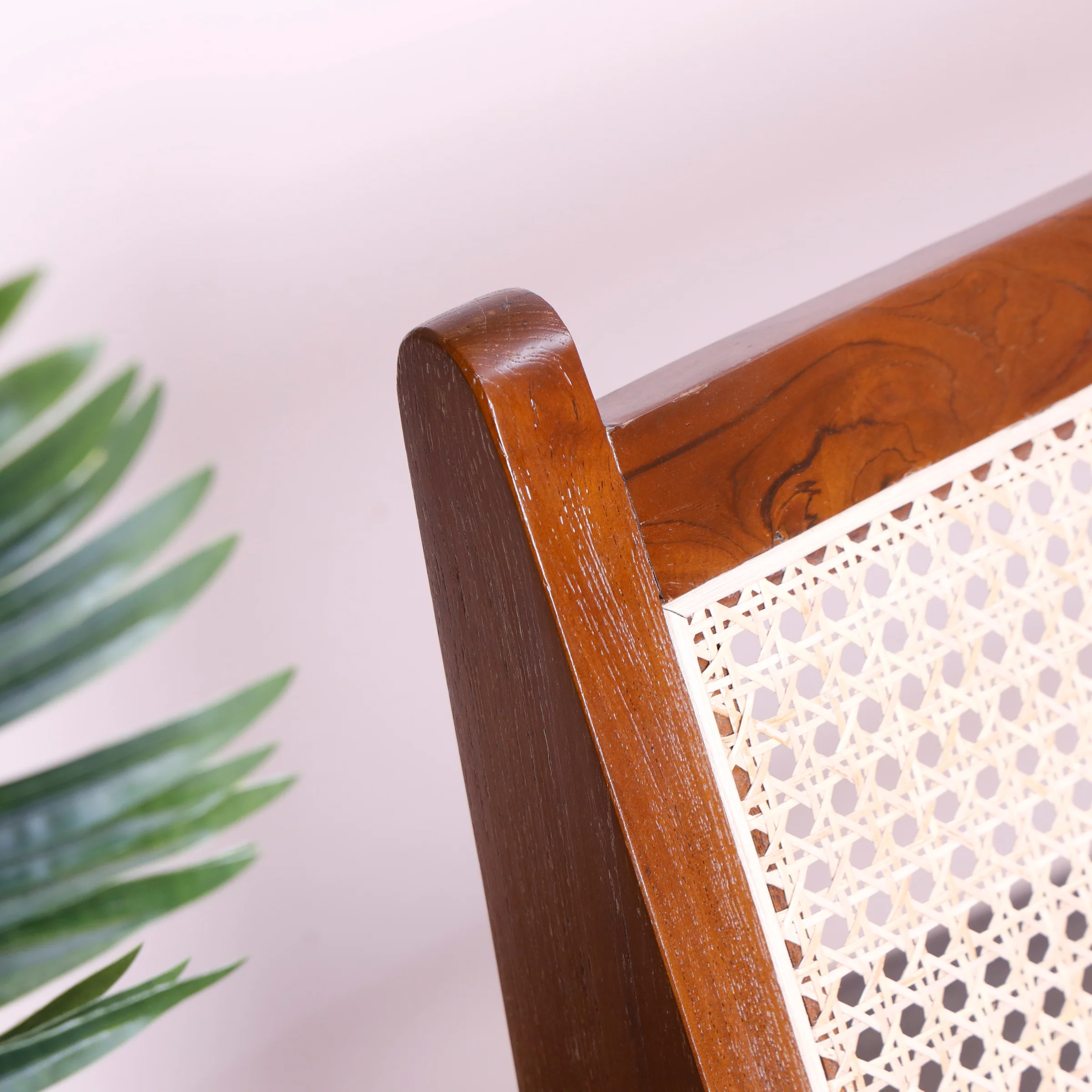 Wooden Lounge Chair In Teak Wood