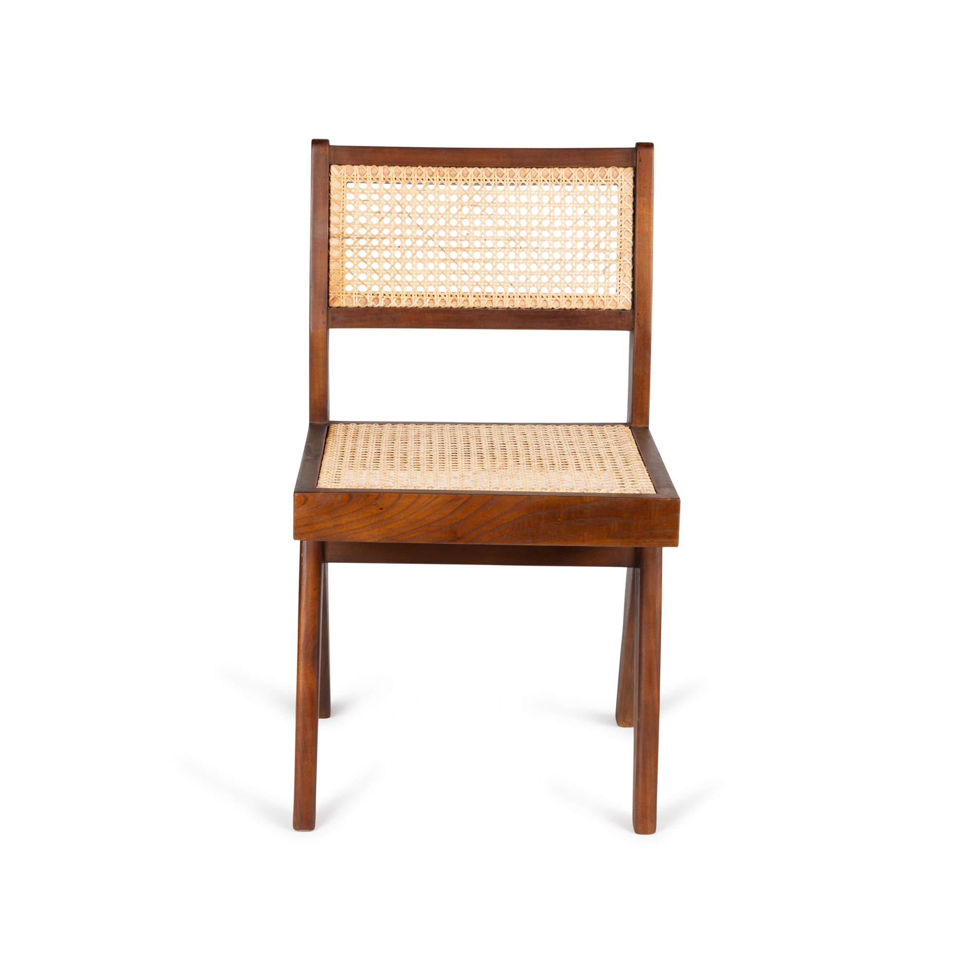 Modern Wooden Chair in Dark Brown