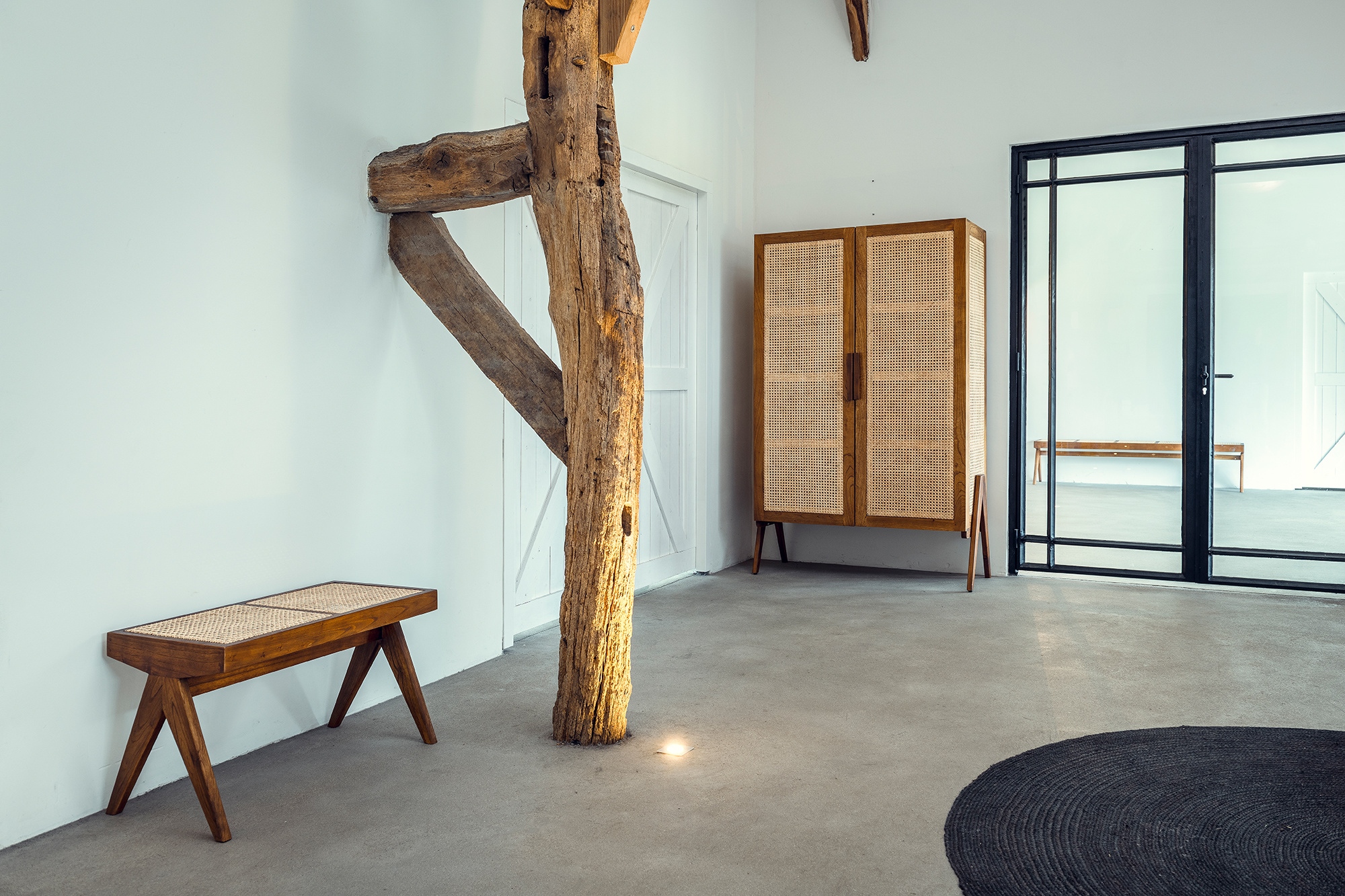 Vintage Wooden Cabinet in Teak Wood