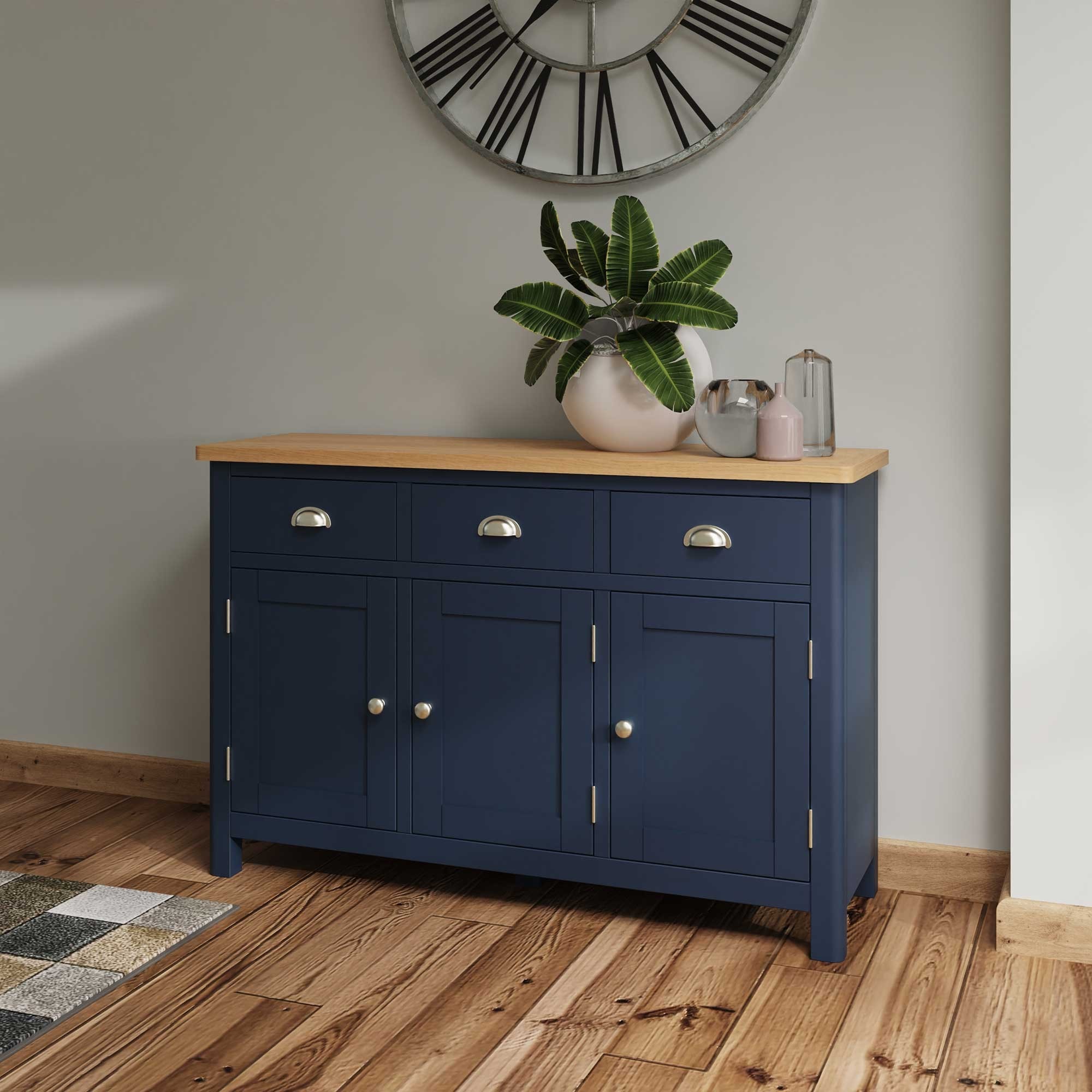 Navy Blue Sideboard