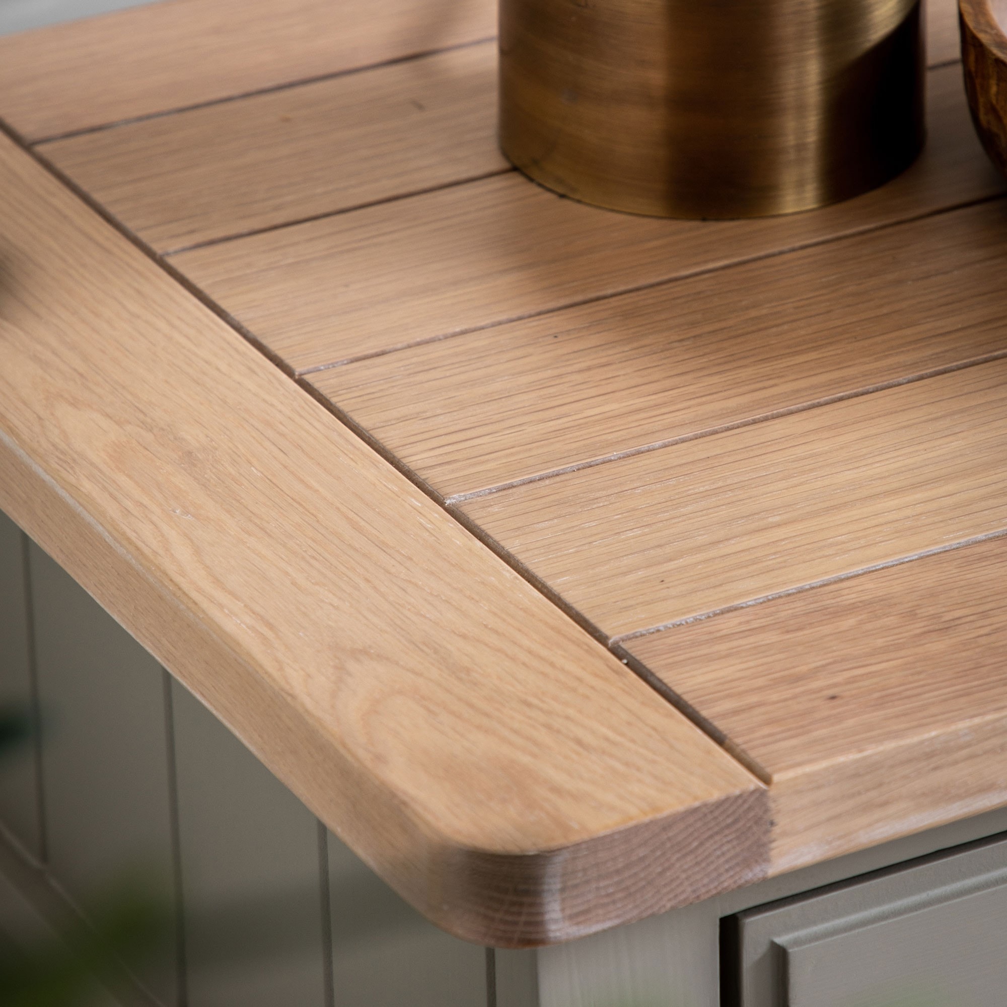 Modern Sideboard Franco Off-Grey 2 Door 2 Drawer Sideboard 140 x 45 x 80 cm