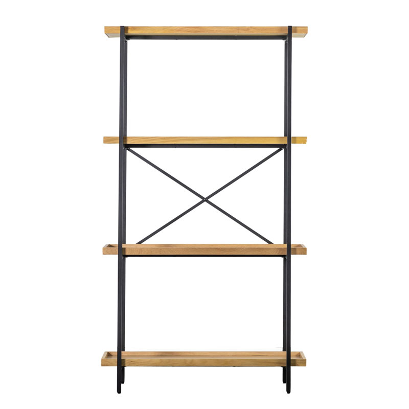 Modern Industrial Bookshelf