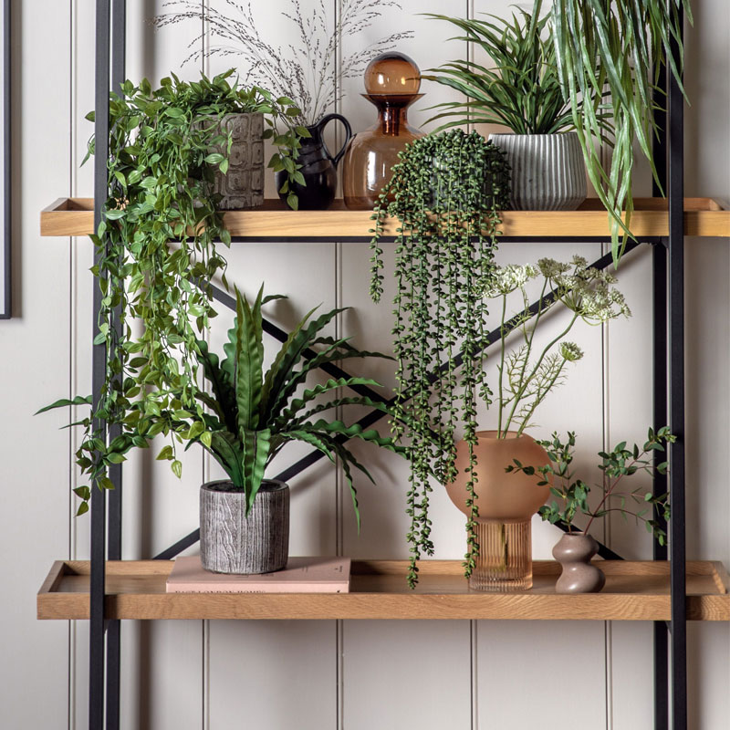 Modern Industrial Bookshelf