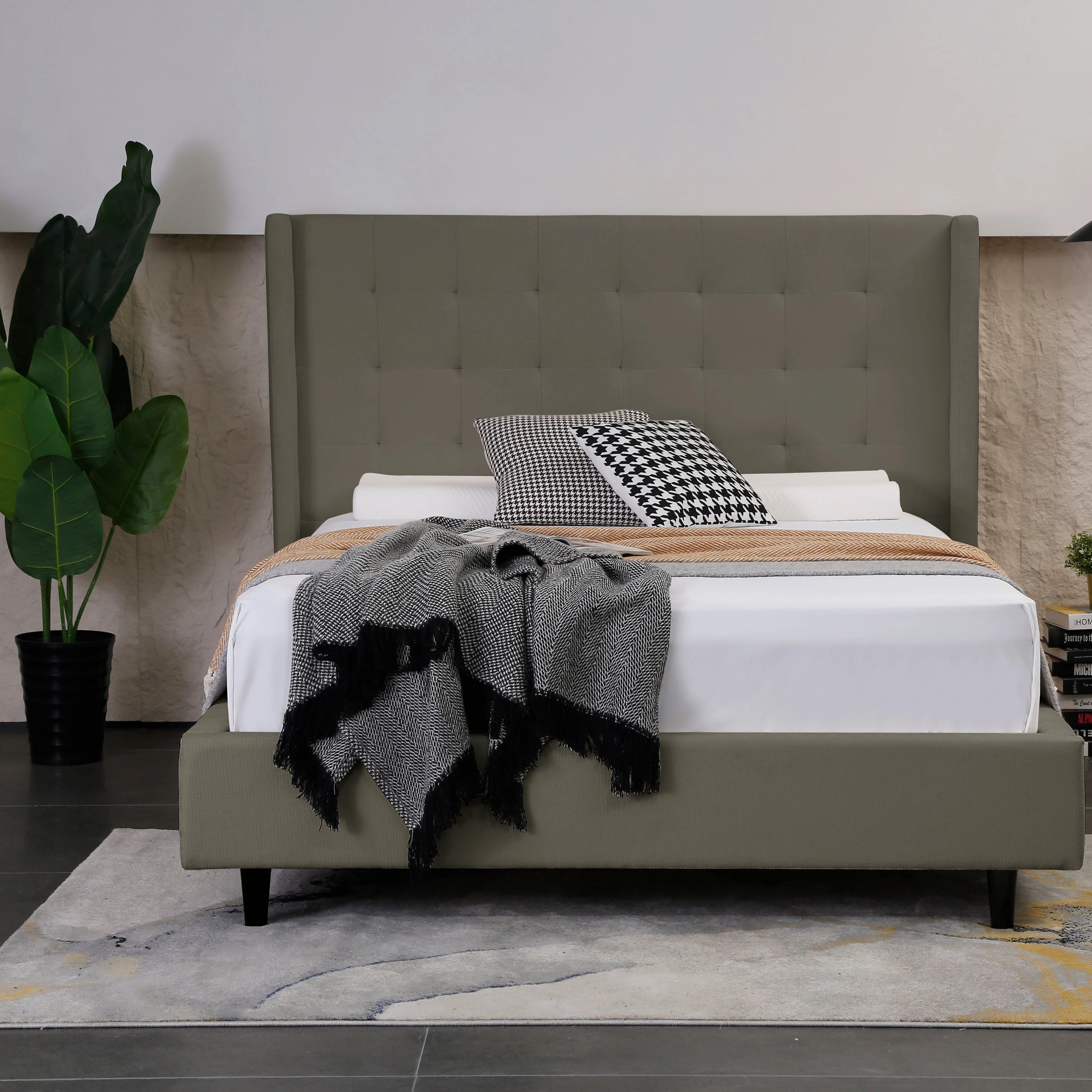 Modern Upholstered Bed