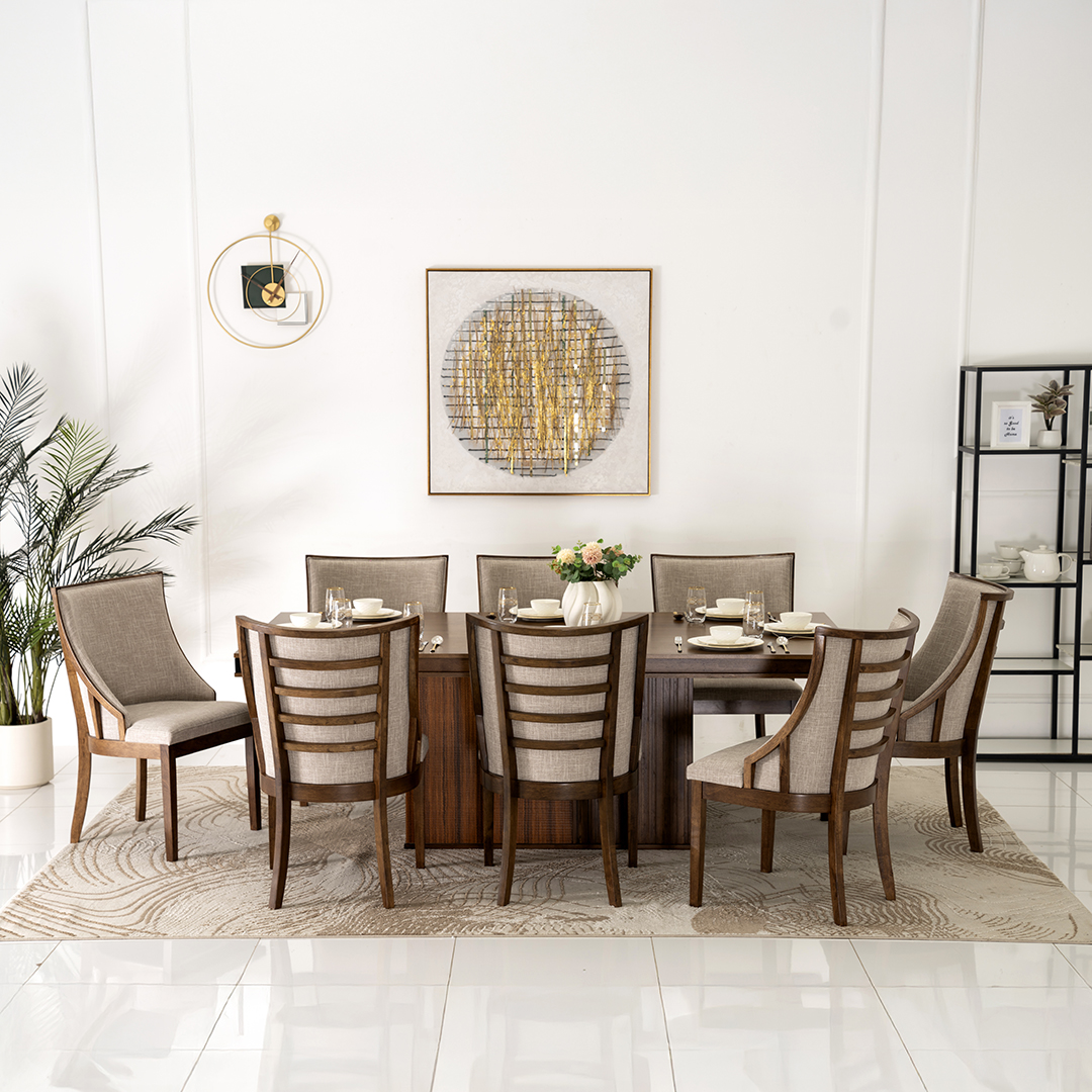 Aurora 8 Seater Dining Set