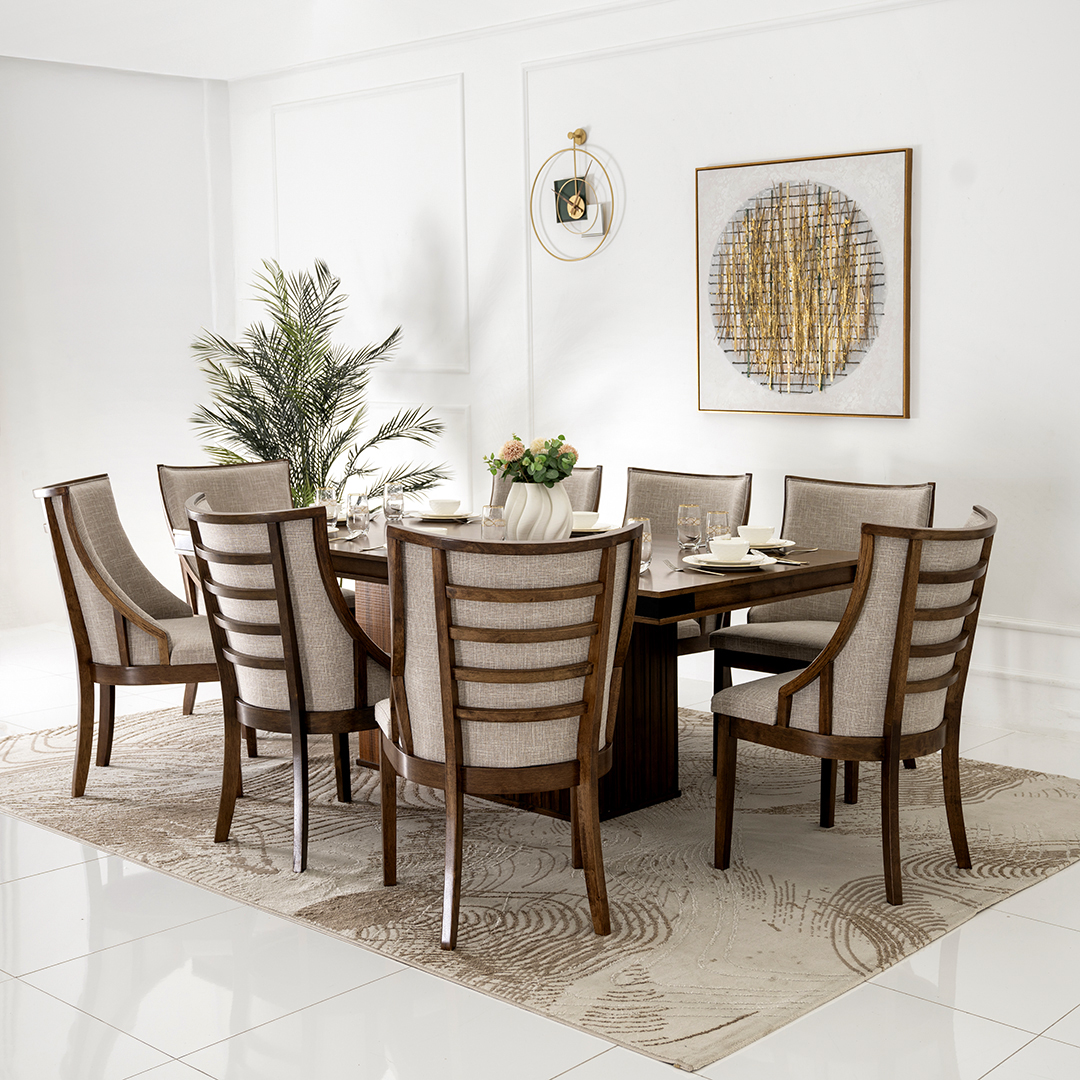 Aurora 8 Seater Dining Set