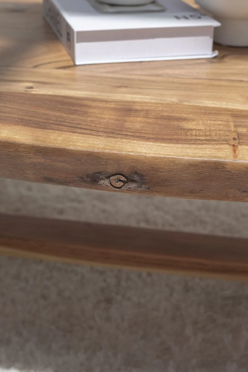 Euphemia Dark Acacia Coffee Table