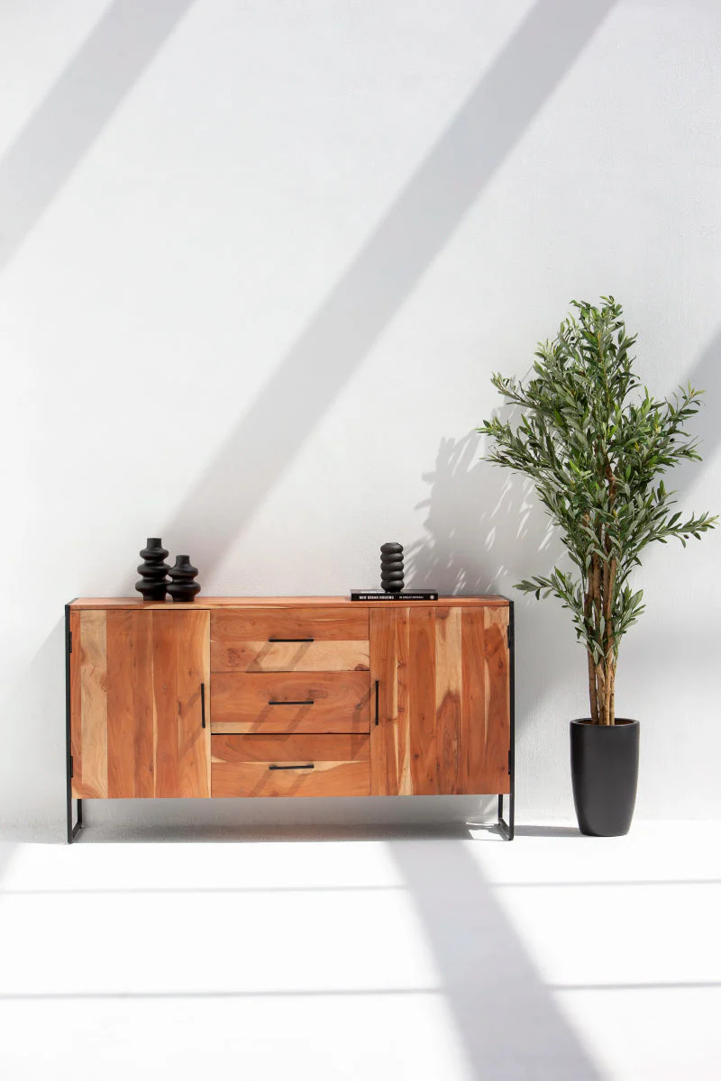 3 Drawers & 2 Doors Sideboard