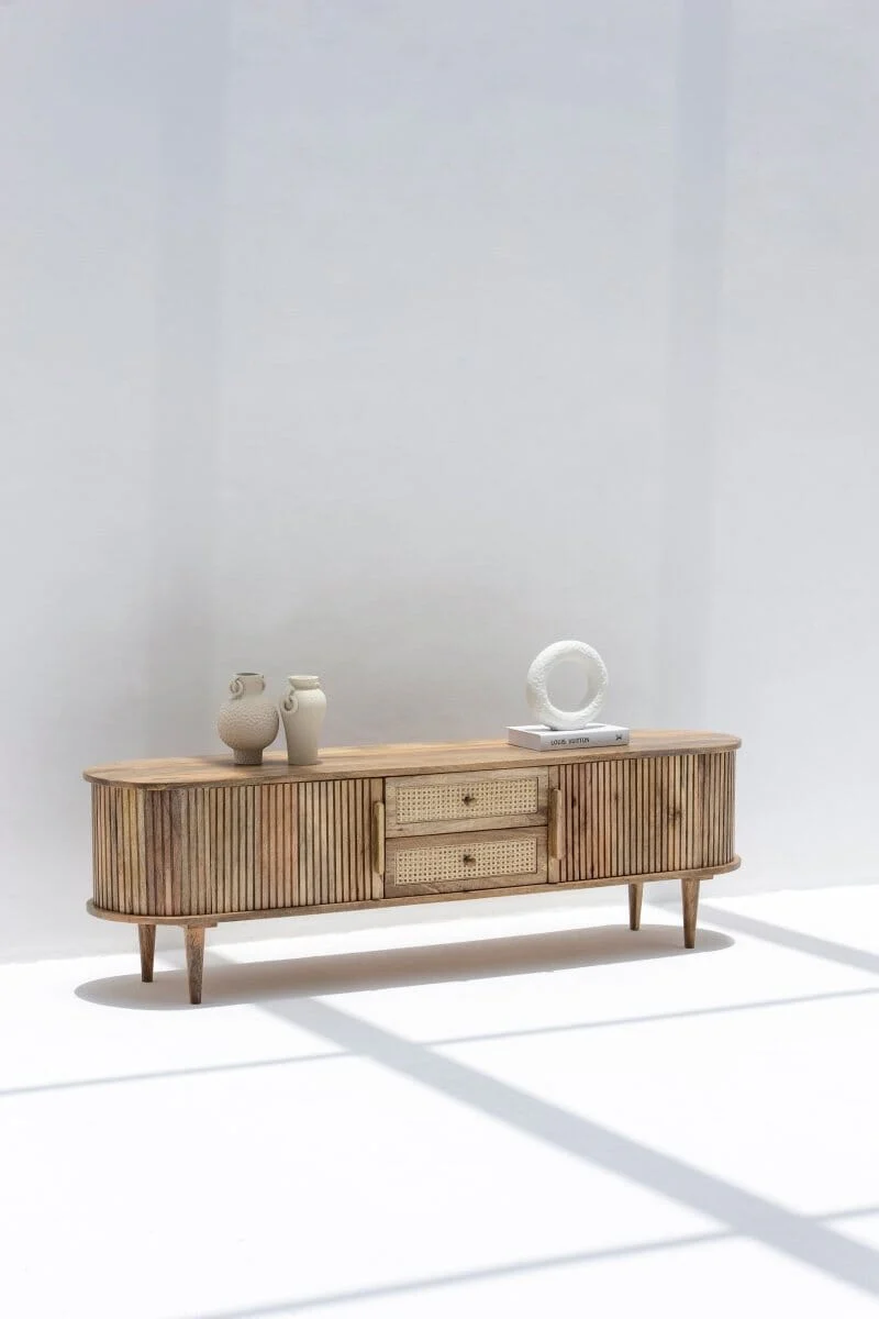 Bexley Wooden Media Unit