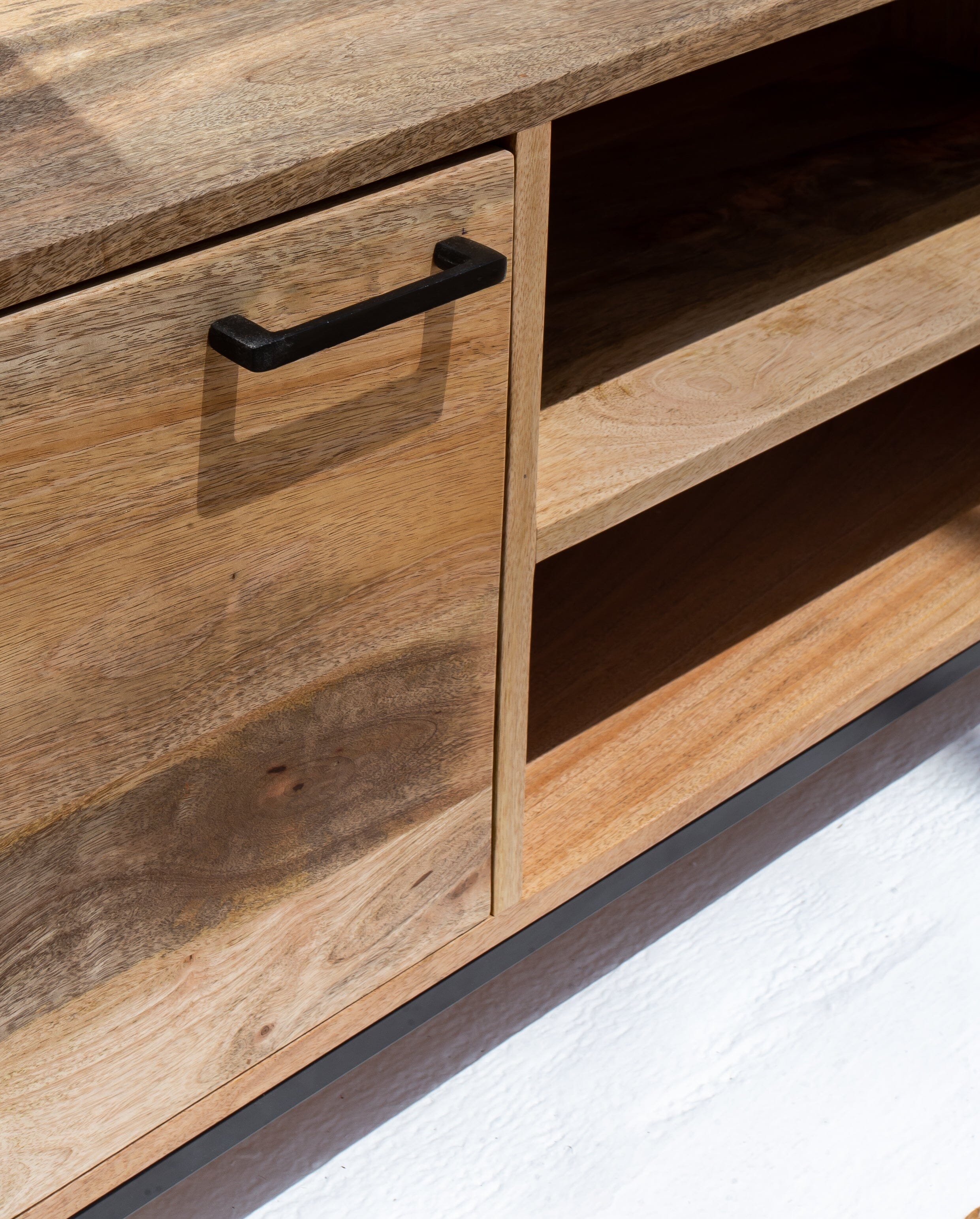 Wooden 2 Doors Media Unit