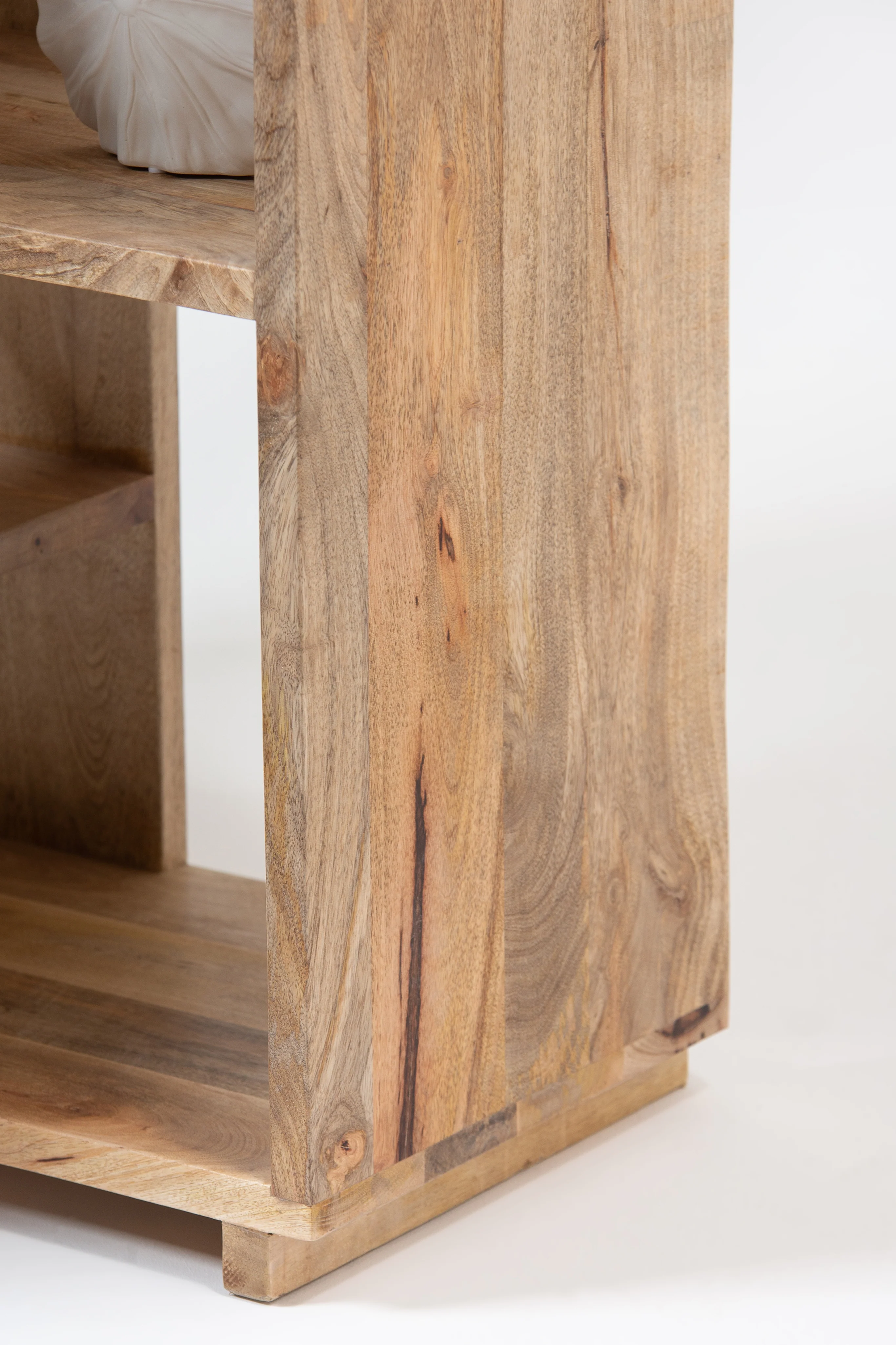 Lunette Wooden Display Shelves Unit