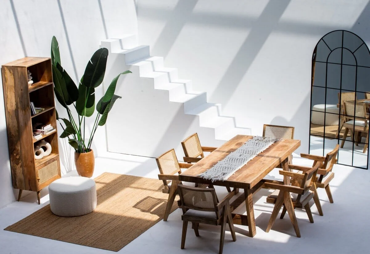 Glen Mango Wood Dining Table