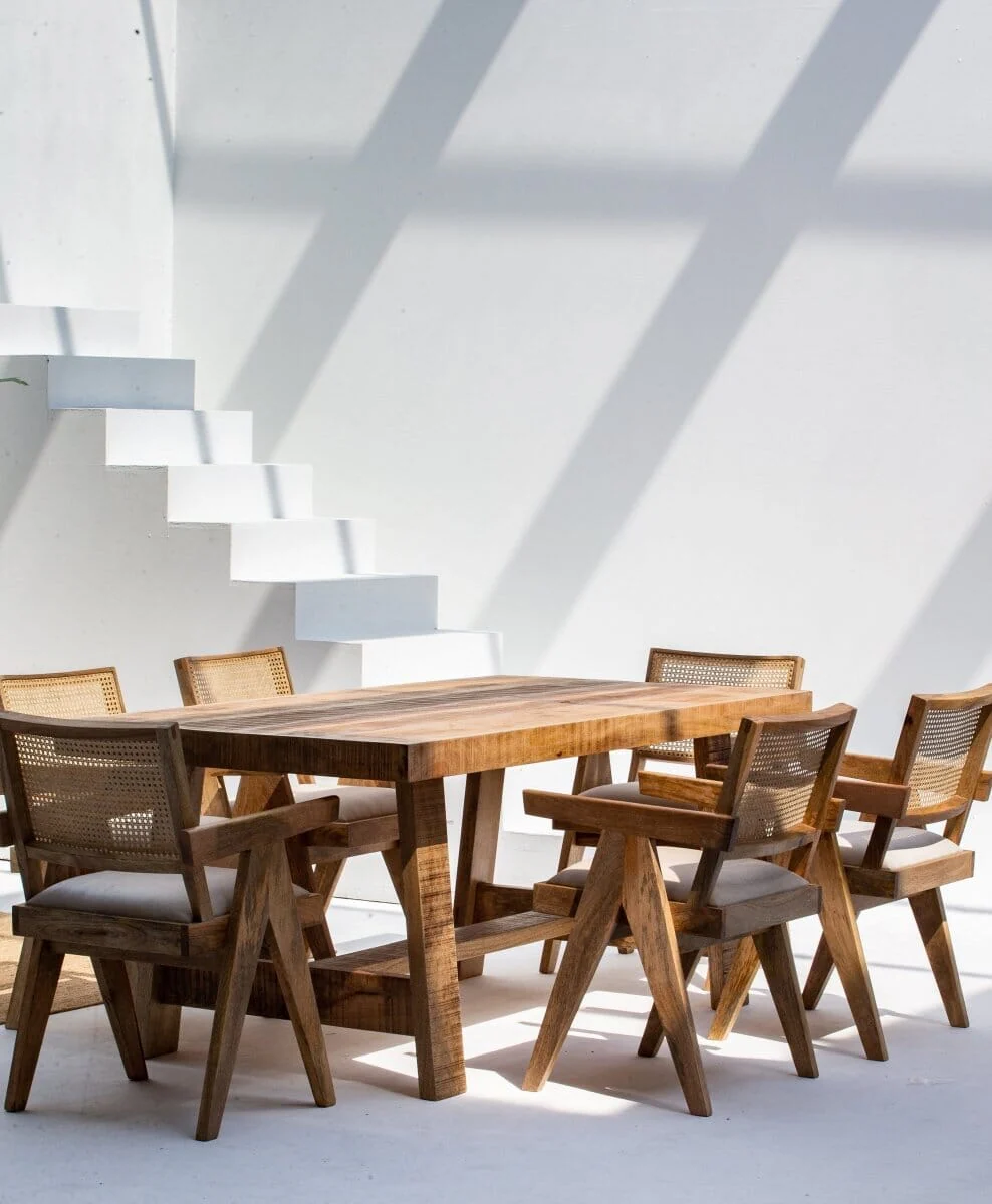 Glen Mango Wood Dining Table