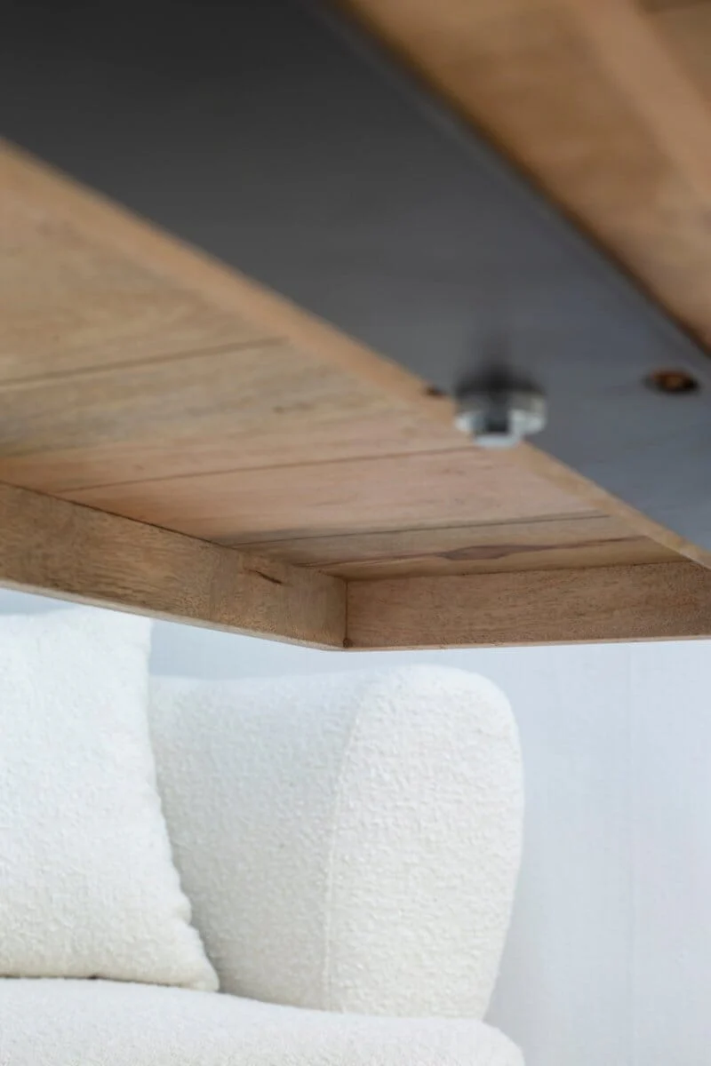 Mango Wood Dining Table with 7CM Top Thickness