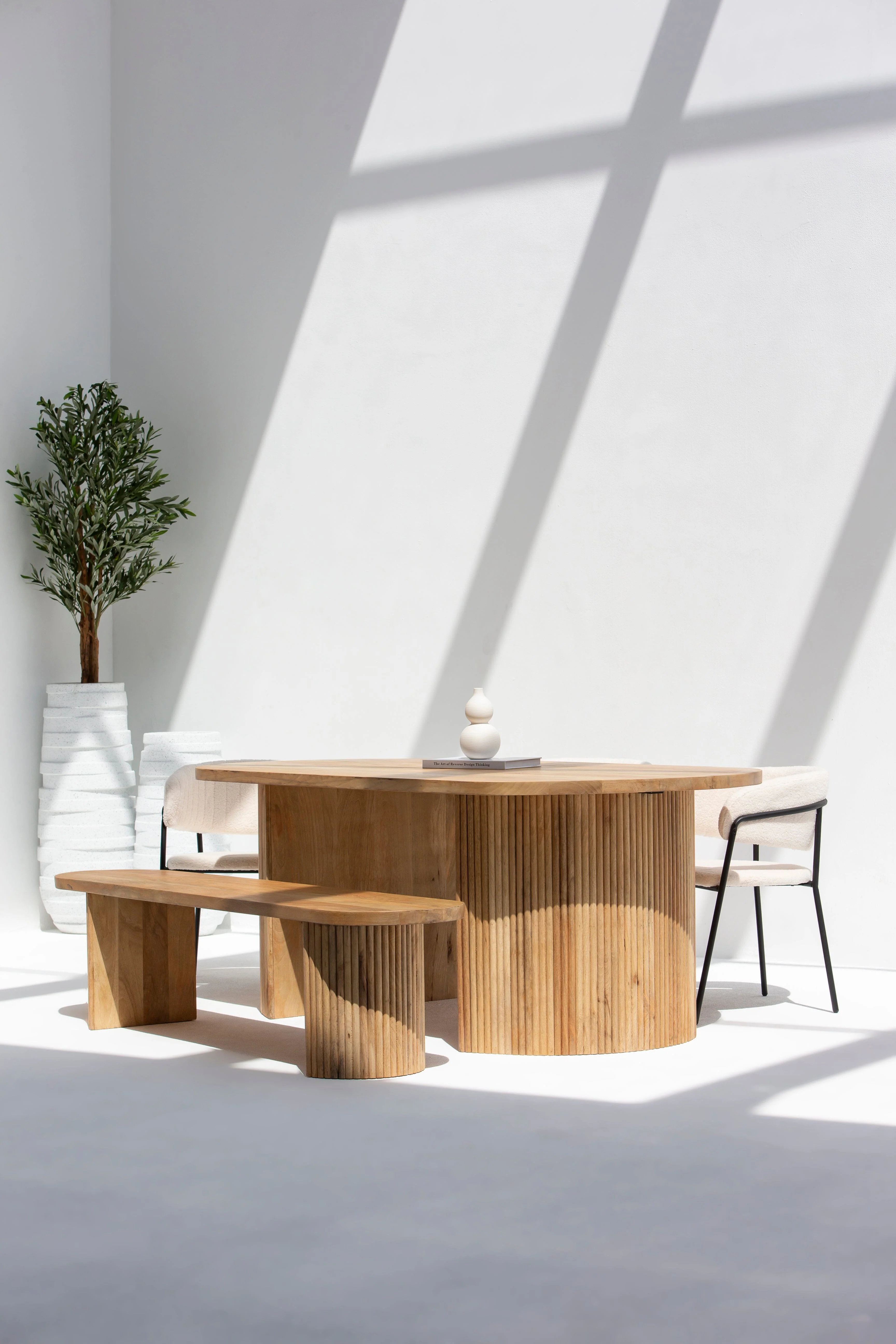 Katerina Mango Wood Dining Table