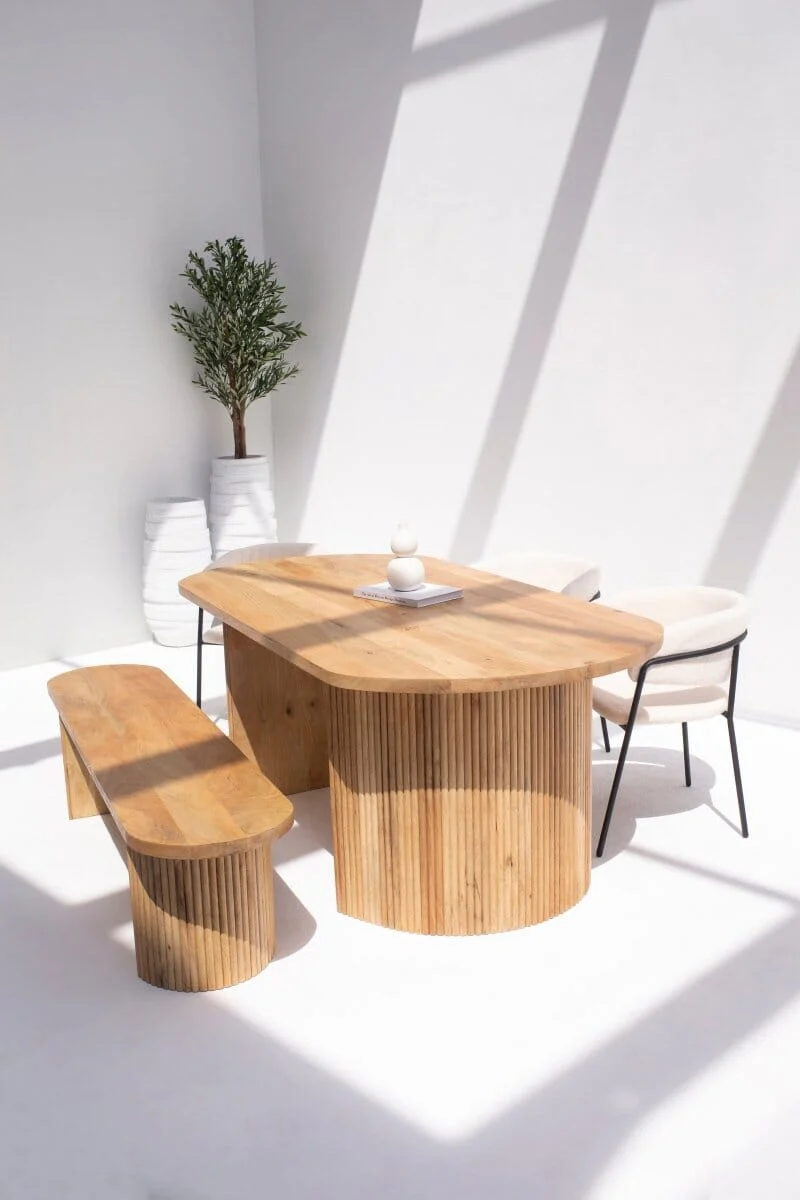 Katerina Mango Wood Dining Table