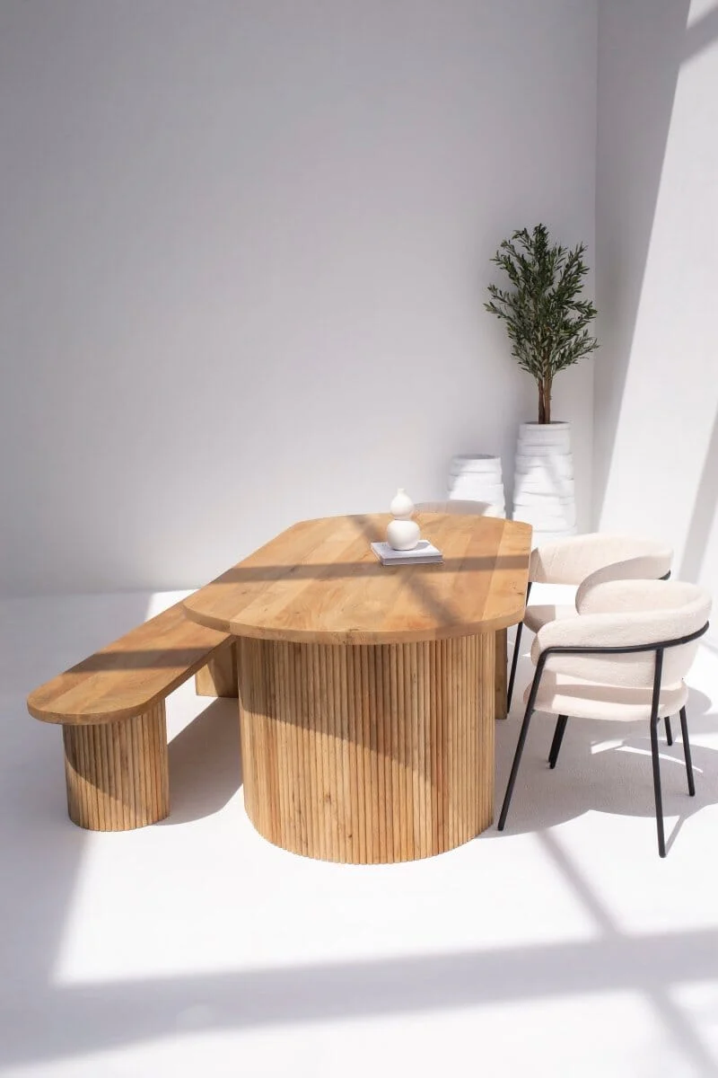 Katerina Mango Wood Dining Table