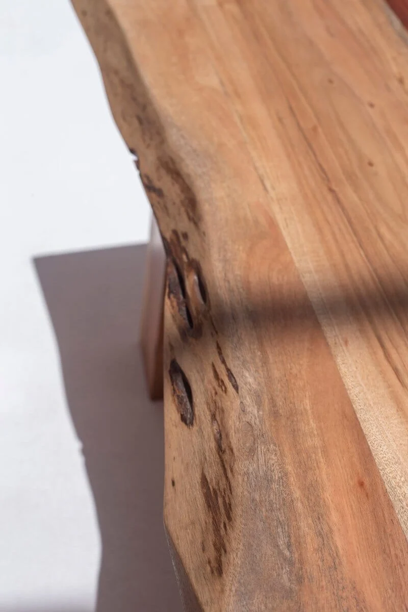 Paulina Dark Acacia Dining Table