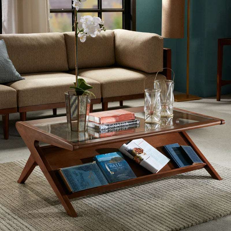 Glass Top Coffee Table
