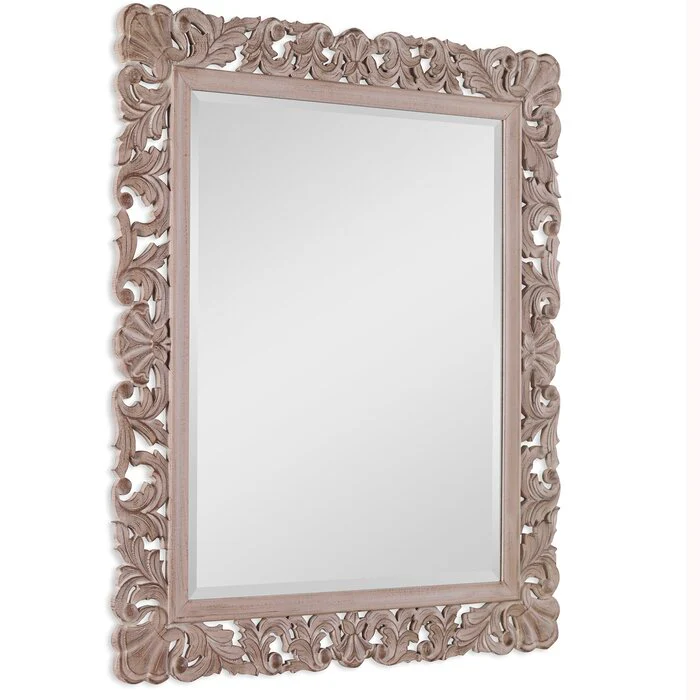 Luxurious Solid Wood Mirror Frame for Room Decorations Bedroom & Home