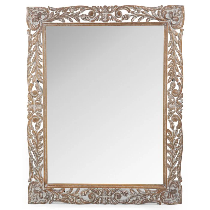 Luxurious Solid Wood Mirror Frame for Room Decorations Bedroom & Home Two