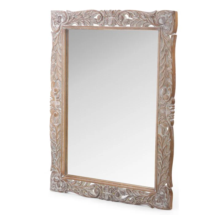 Luxurious Solid Wood Mirror Frame for Room Decorations Bedroom & Home Two
