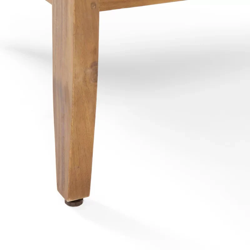 Furneezy Solid Wood Sofa Set With Coffee Table For living room