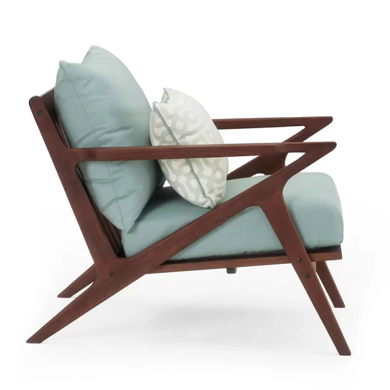 Furneezy Solid Wood Sofa Set With Coffee Table For living room Two