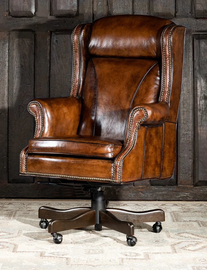 Vintage Leather Office Chair