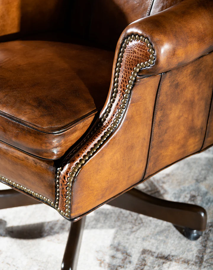 Vintage Leather Office Chair