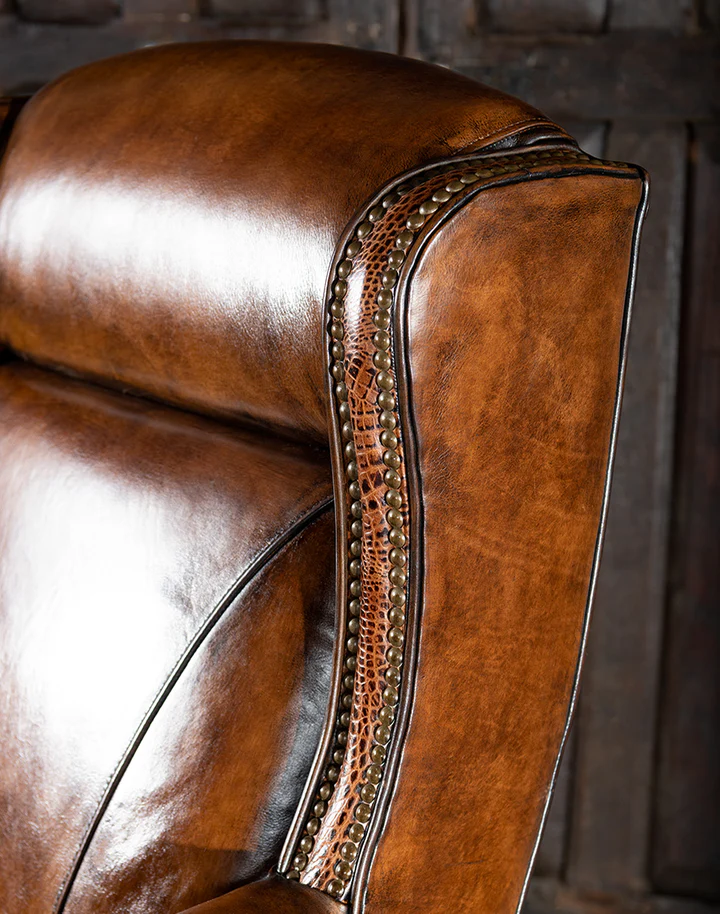 Vintage Leather Office Chair