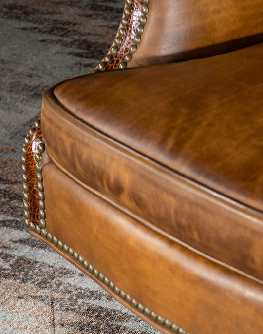  Vintage Leather Office Chair Two