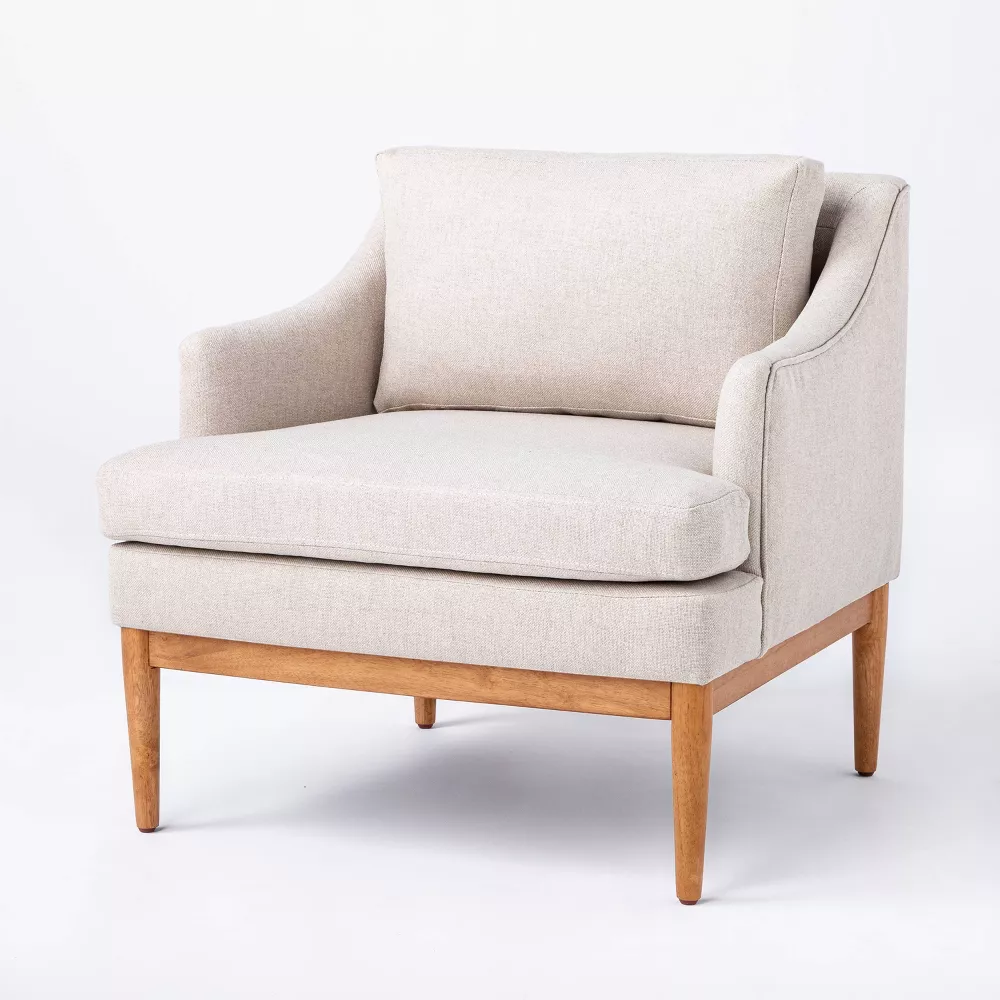 Modern Beige Armchair