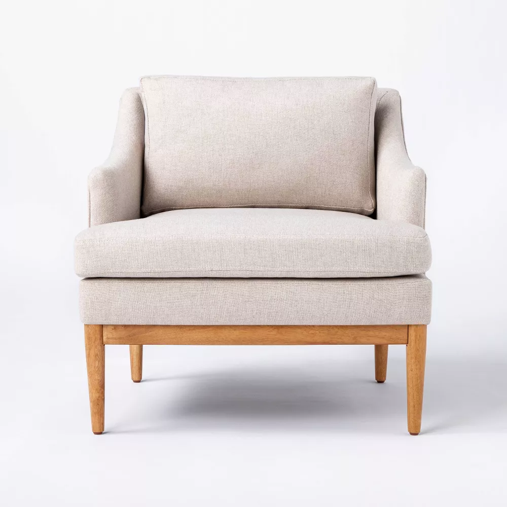 Modern Beige Armchair