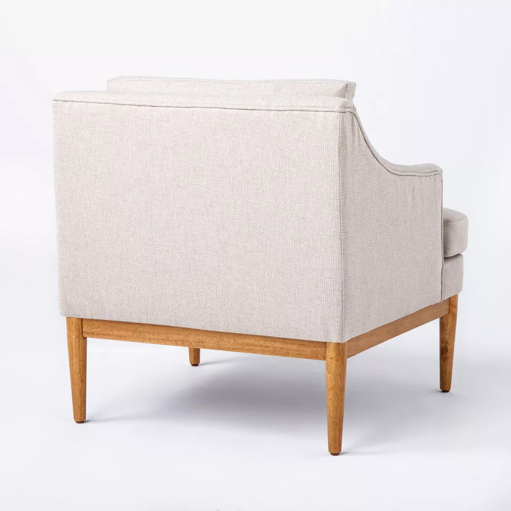 Modern Beige Armchair