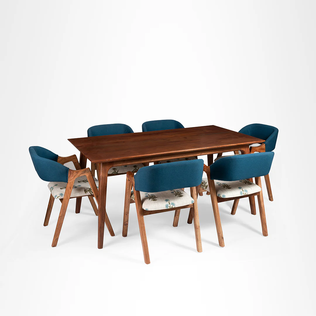 Modern Wooden Dining Table Set # 6