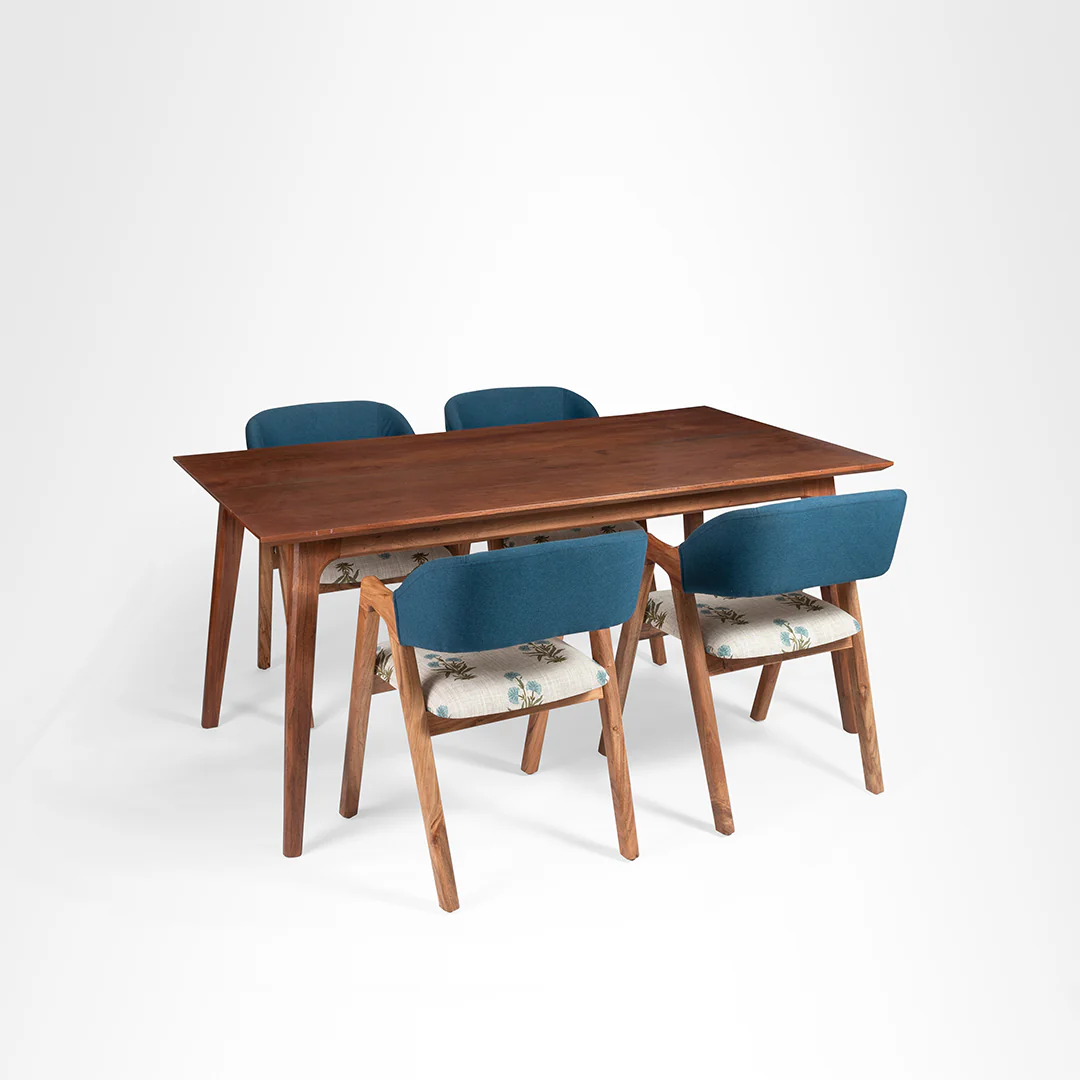 Modern Wooden Dining Table Set # 4