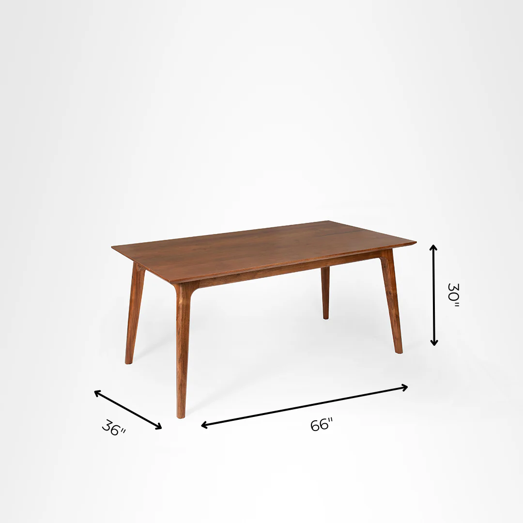 Modern Wooden Dining Table Set # 4