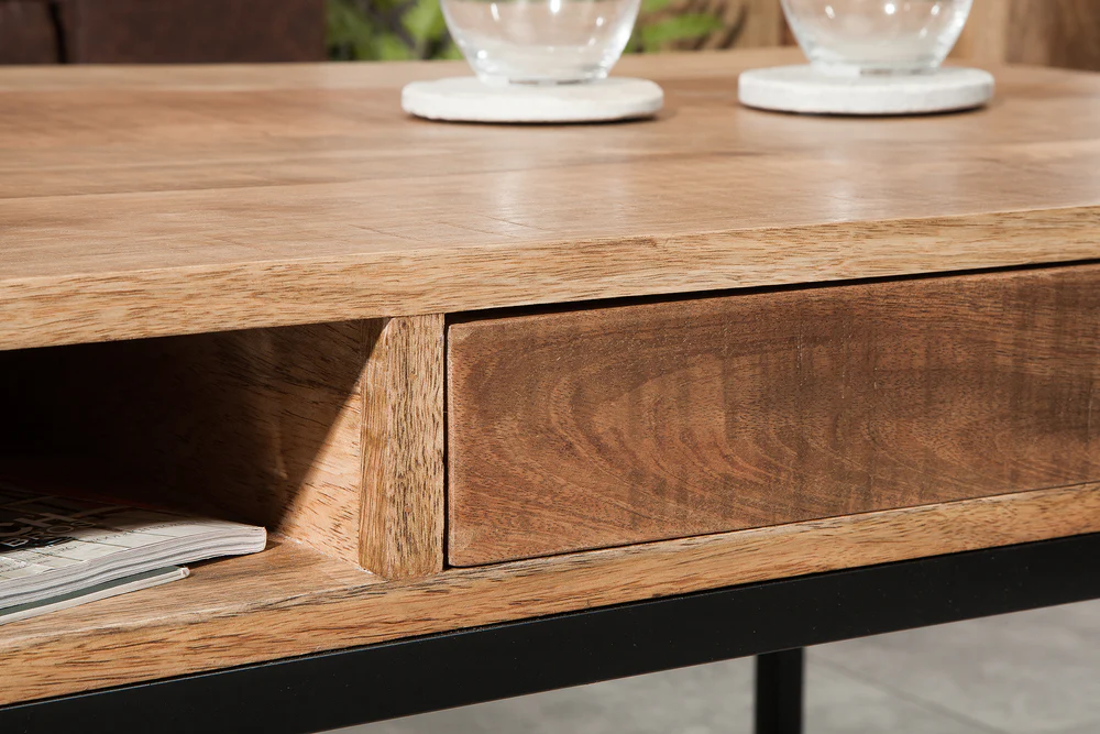 Modern Industrial Coffee Table 