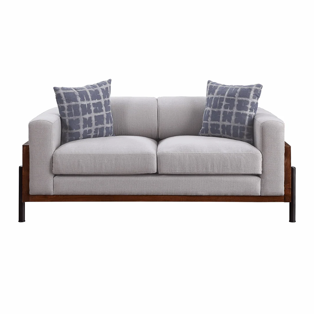 Modern Wooden Frame Sofa Set # 1,2,3,