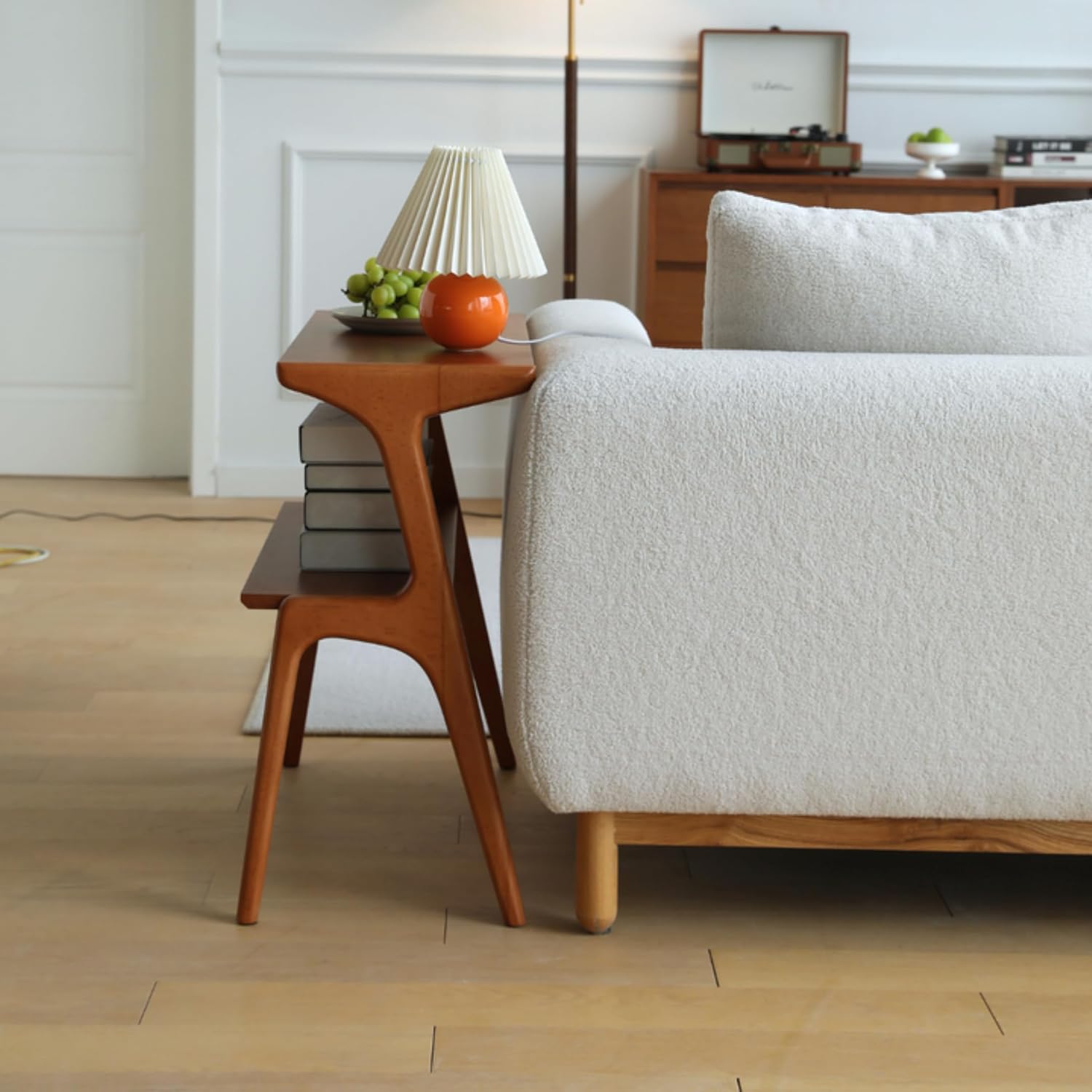 Mid-Century Modern Wooden Side Table