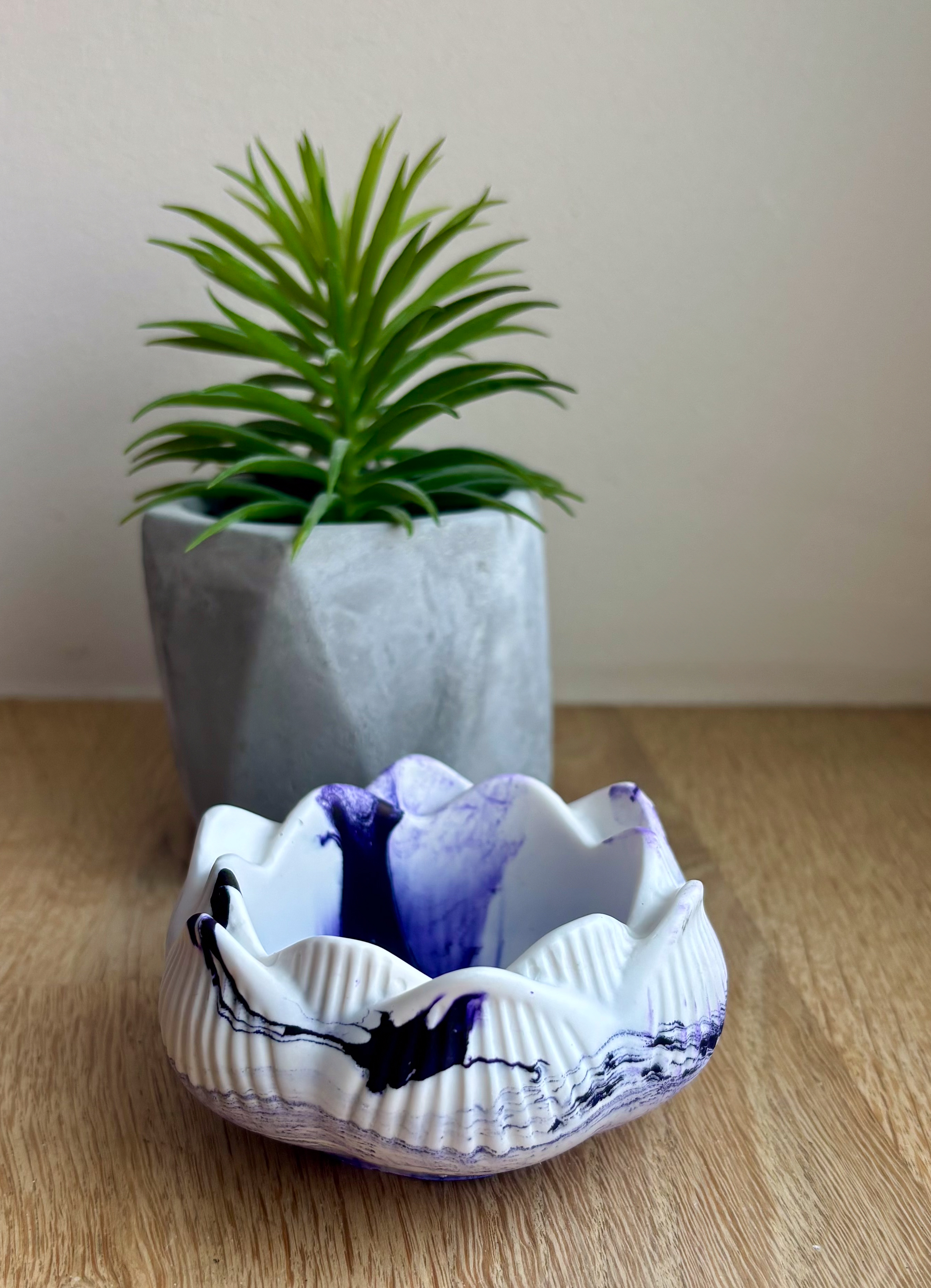 Pot décoratif "le lotus" 