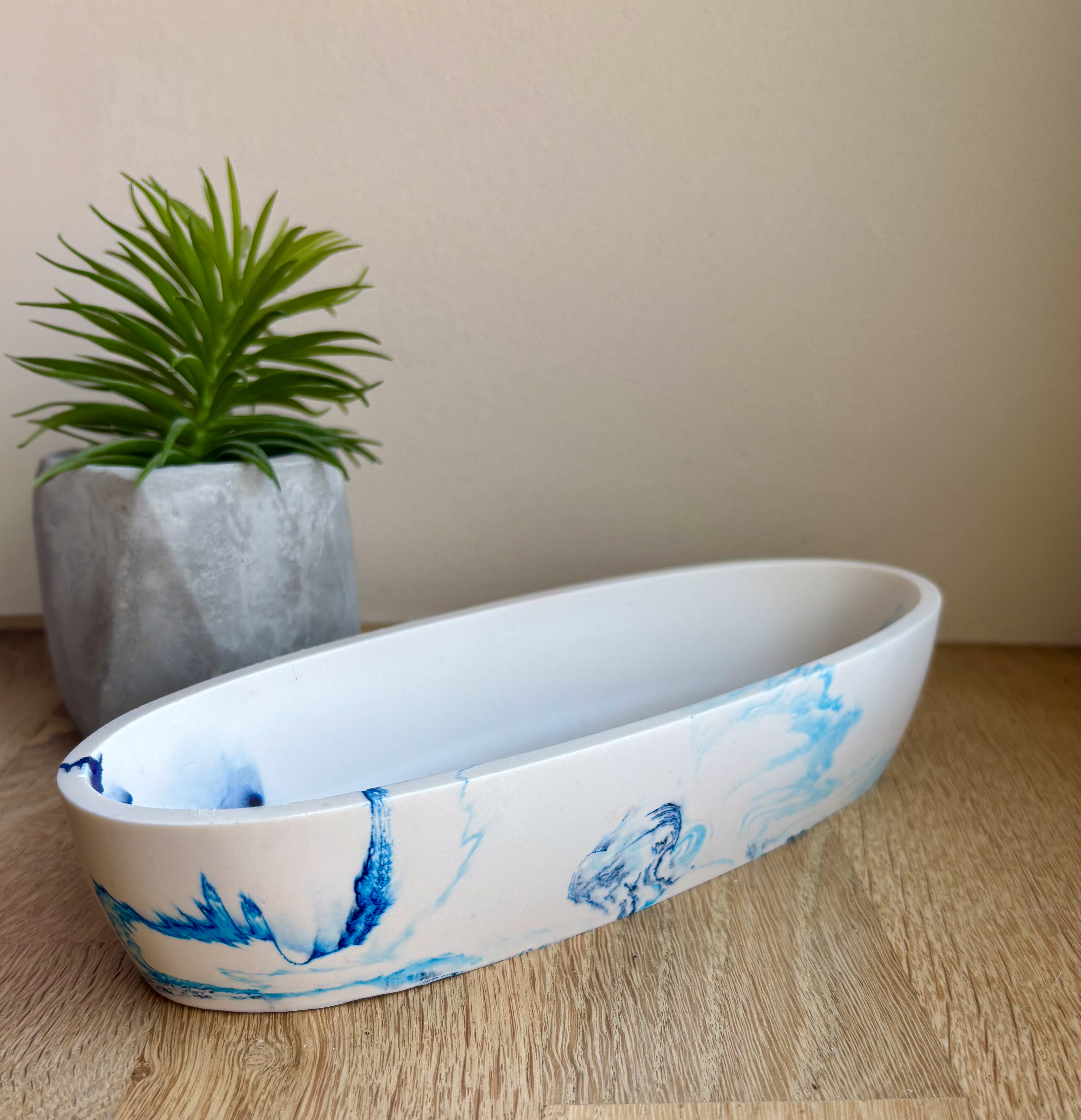 Pot décoratif "barque"